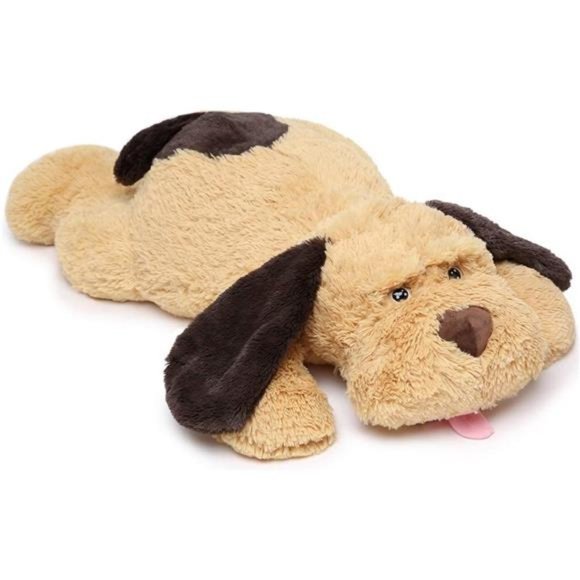 Giant Stuffed Puppy Plush Extra Large Stuffed Animals Soft Plush Dog 31 inch - Picture 1 of 3